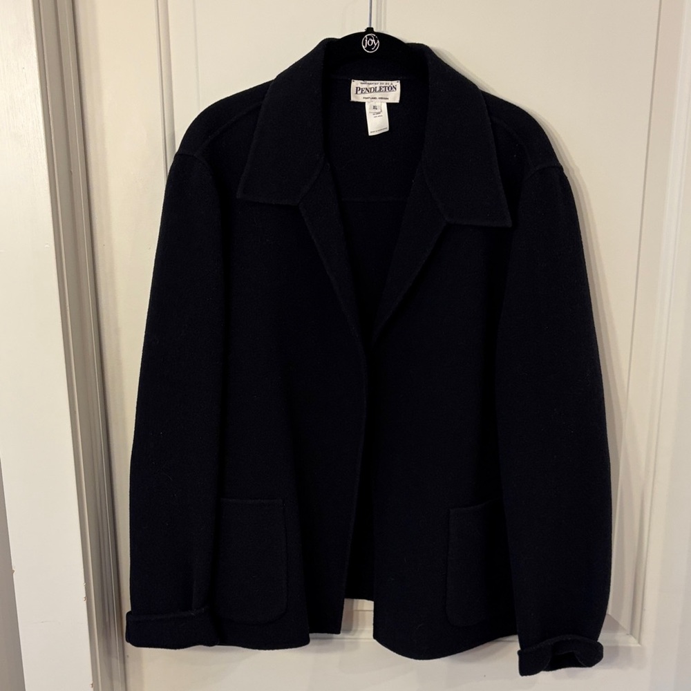 Pendleton Women's Classic Black Wool Blazer